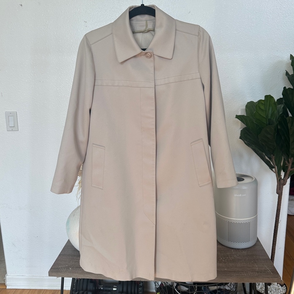 Petite London Fog Trench Coat With Removable Liner